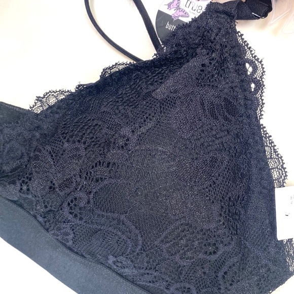 (A54) True by Rue21 Lace Must Have PushUp Bra, Black, Sizes S = 34C, NWT - Picture 3 of 7